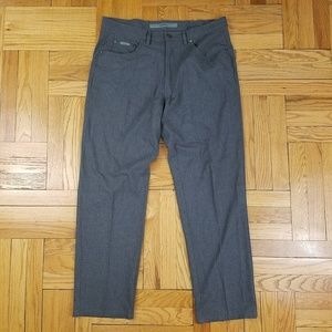 KARL LAGERFELD Gray Pants Made In Italy